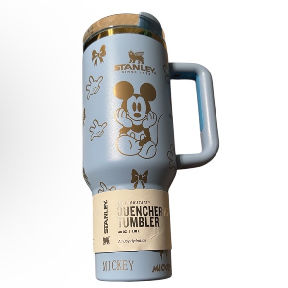 Stanley x Disney Mickey Mouse FlowState Quencher Tumbler. Capacity: 40 oz